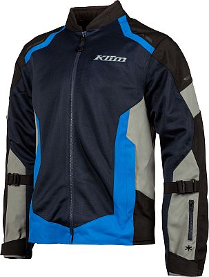 Klim Induction, Textiljacke - Dunkelblau/Blau/Hellgrau/Schwarz - 3XL von Klim