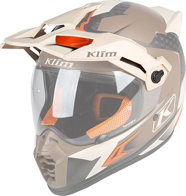 Klim Krios Pro Charger, Helmschirm - Matt Beige von Klim