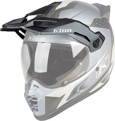 Klim Krios Pro Charger, Helmschirm - Matt Grau von Klim