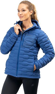 Klim Luna Stretch Hooded, Daunenjacke Damen - Blau - L von Klim