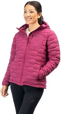 Klim Luna Stretch Hooded, Daunenjacke Damen - Pink - XL von Klim