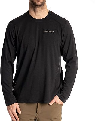 Klim Mesa Falls Merino, Funktionsshirt langarm - Schwarz - XXL von Klim