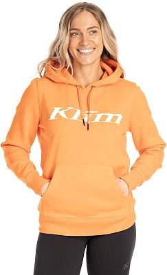 Klim Pullover, Kapuzenpullover Damen - Orange/Beige - L von Klim