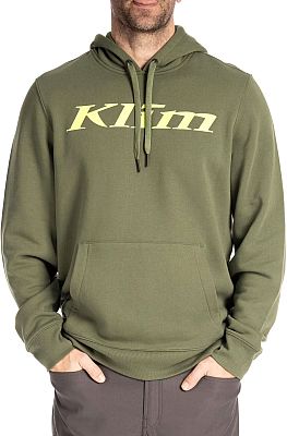 Klim Pullover, Kapuzenpullover - Oliv/Neon-Gelb - M von Klim