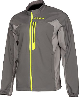 Klim Resilience, Funktionsjacke - Dunkelgrau/Neon-Gelb - M von Klim