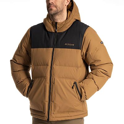 Klim Sawtooth, Daunenjacke - Hellbraun/Schwarz - XXL von Klim