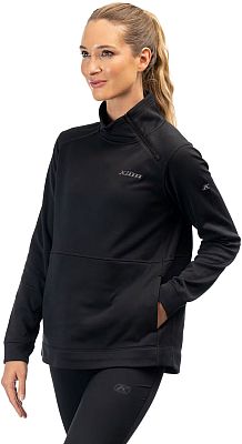 Klim Solitude Asym, Funktionspullover Damen - Schwarz - XXL von Klim