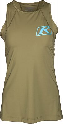 Klim Solstice -1.0, Funktionsshirt ärmellos Damen - Oliv - XXL von Klim