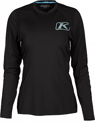 Klim Solstice -1.0, Funktionsshirt langarm Damen - Schwarz - XL von Klim