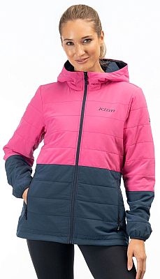 Klim Soteria, Textiljacke Damen - Pink/Dunkelblau - XS von Klim