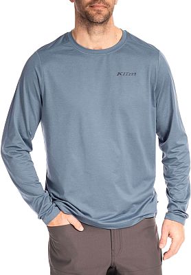 Klim Static Peak, Funktionsshirt langarm - Blau - XL von Klim