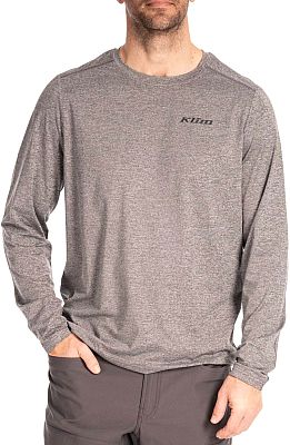 Klim Static Peak, Funktionsshirt langarm - Grau - M von Klim