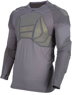 Klim Tactical, Protektorenshirt - Grau/Gelb - XL von Klim