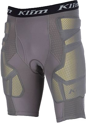 Klim Tactical S24, Protektorenhose kurz - Grau/Gelb - S von Klim