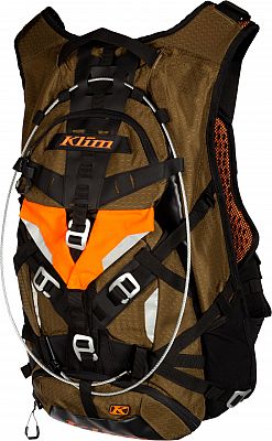 Klim Tek Pak, Rucksack - Dunkelgrün/Orange von Klim