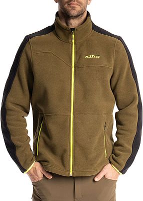 Klim Teton Crest, Textiljacke - Oliv/Schwarz - XXL von Klim