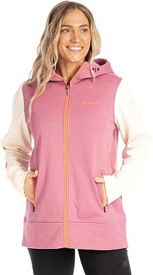 Klim Visita Long, Kapuzenjacke Damen - Pink/Beige - L von Klim