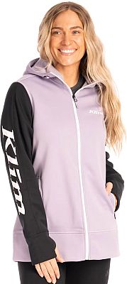 Klim Visita Long, Kapuzenjacke Damen - Violett/Schwarz - M von Klim