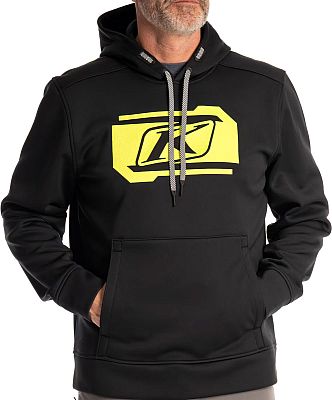 Klim Zone, Kapuzenpullover - Schwarz/Neon-Gelb - S von Klim