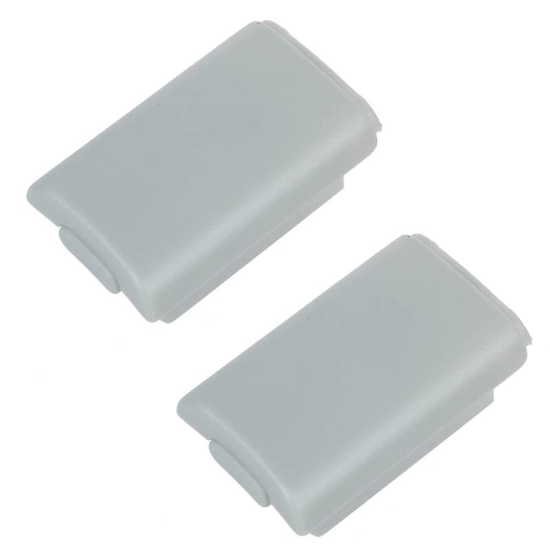 Kliplinc 2X White Replacement Battery Shell Pack Case Cover Holder for Minisoft Wireless Controller Game Gamepad von Kliplinc