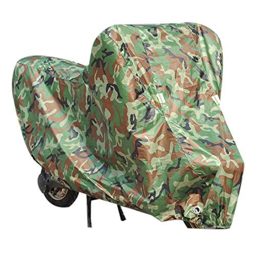 Knadgbft Camouflage Motorrad Wasserdichte Abdeckung Outdoor UV Schutz Fahrrad Regen Staubdicht Roller Abdeckungen von Knadgbft