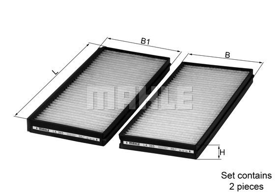 Filter, Innenraumluft Knecht LA 365/S von Knecht