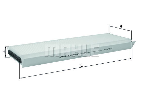 Filter, Innenraumluft Knecht LA 38 von Knecht