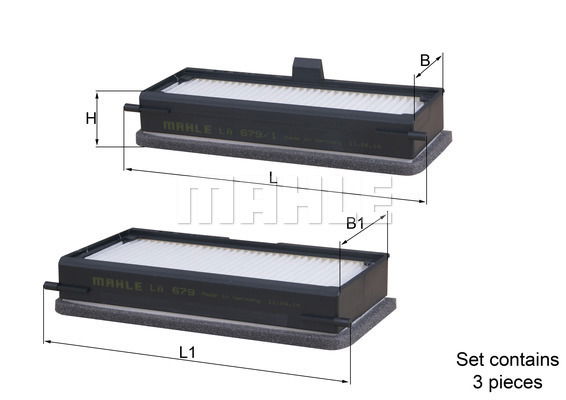 Filter, Innenraumluft Knecht LA 679/S von Knecht