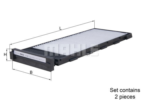 Filter, Innenraumluft Knecht LA 932/S von Knecht