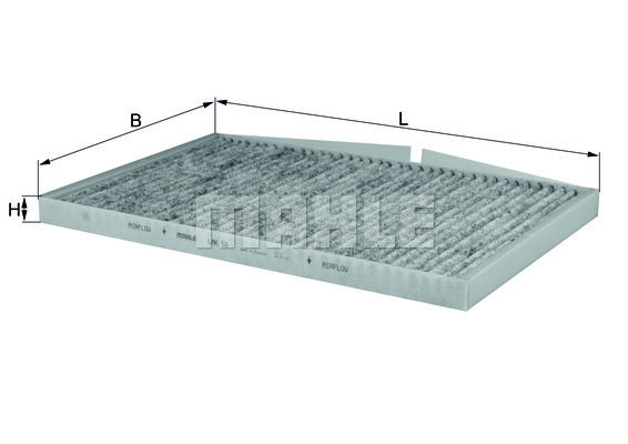 Filter, Innenraumluft Knecht LAK 58 von Knecht