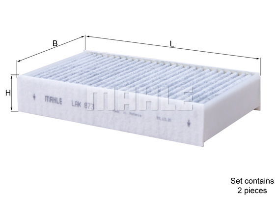 Filter, Innenraumluft Knecht LAK 873/S von Knecht