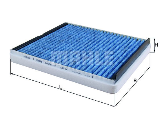 Filter, Innenraumluft Knecht LAO 74 von Knecht