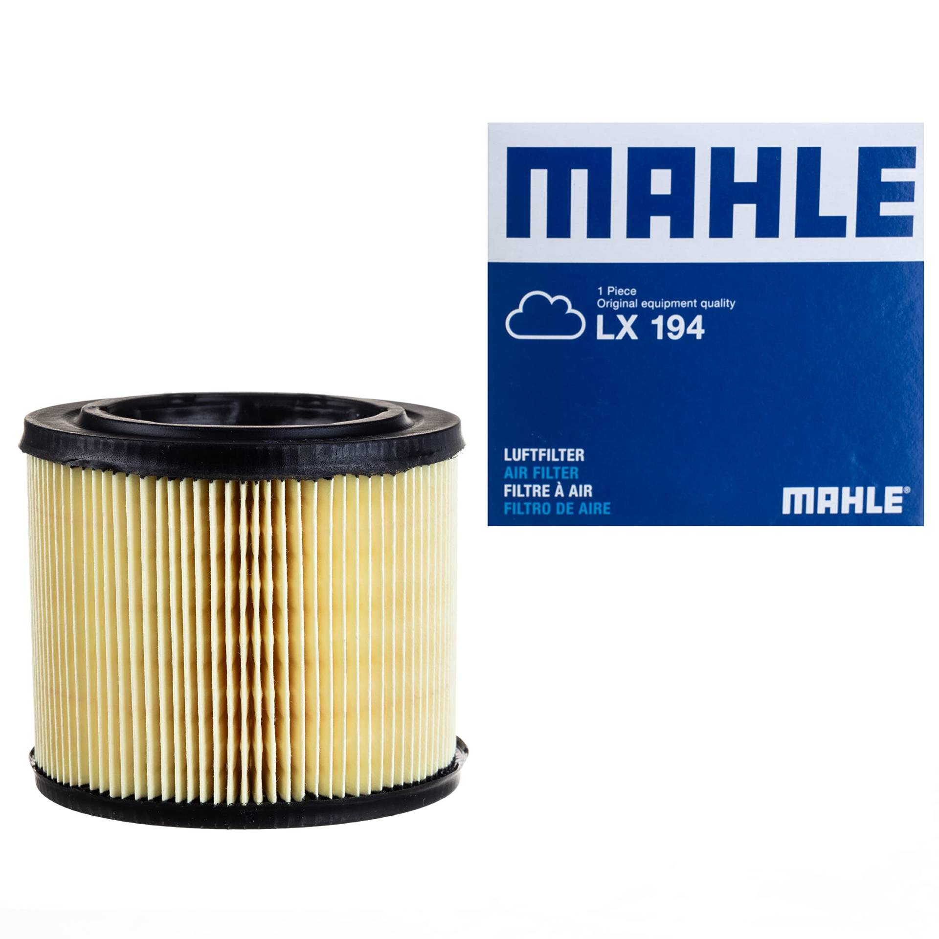 MAHLE LX 194 Luftfilter Filtereinsatz u.a. passend für BMW von MAHLE