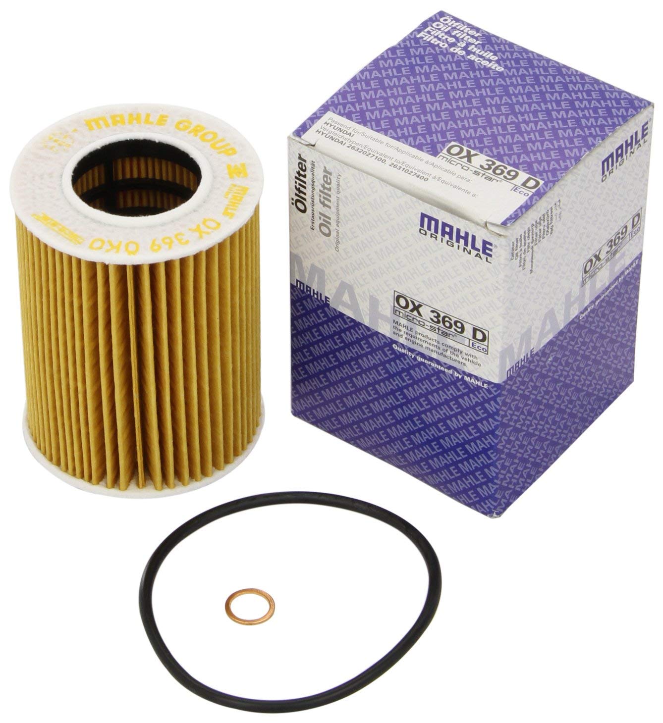 MAHLE OX 369D Ölfilter von MAHLE