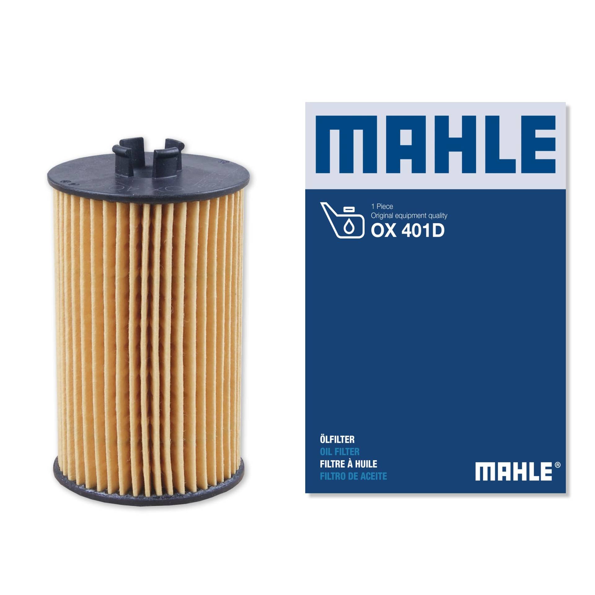 MAHLE OX 401D Ölfilter Filtereinsatz 56MMu.a. passend für OPEL CORSA D (S07) von MAHLE