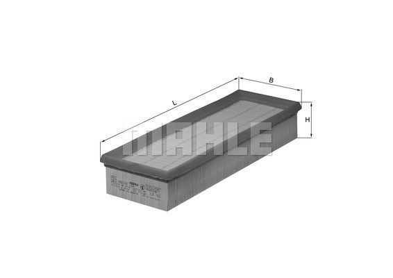 Luftfilter Knecht LX 143 von Knecht