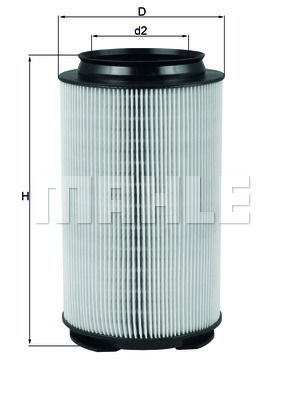 Luftfilter Knecht LX 1628 von Knecht