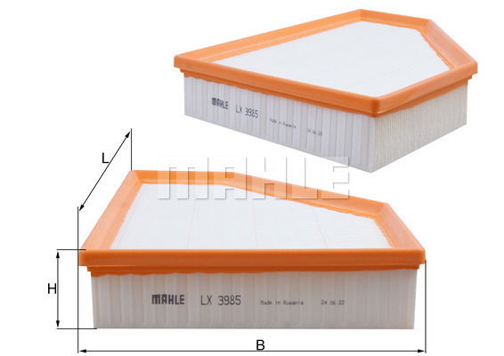 Luftfilter Knecht LX 3985 von Knecht