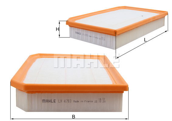 Luftfilter Knecht LX 4783 von Knecht