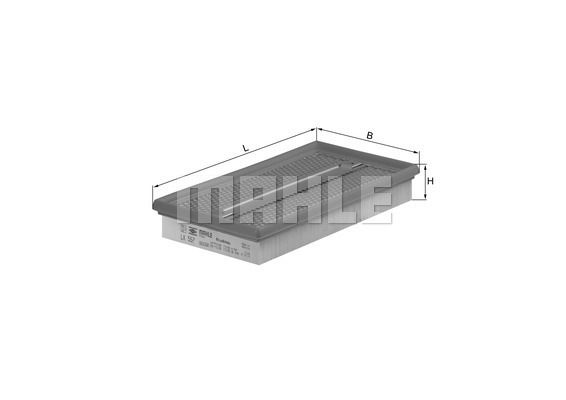 Luftfilter Knecht LX 557 von Knecht