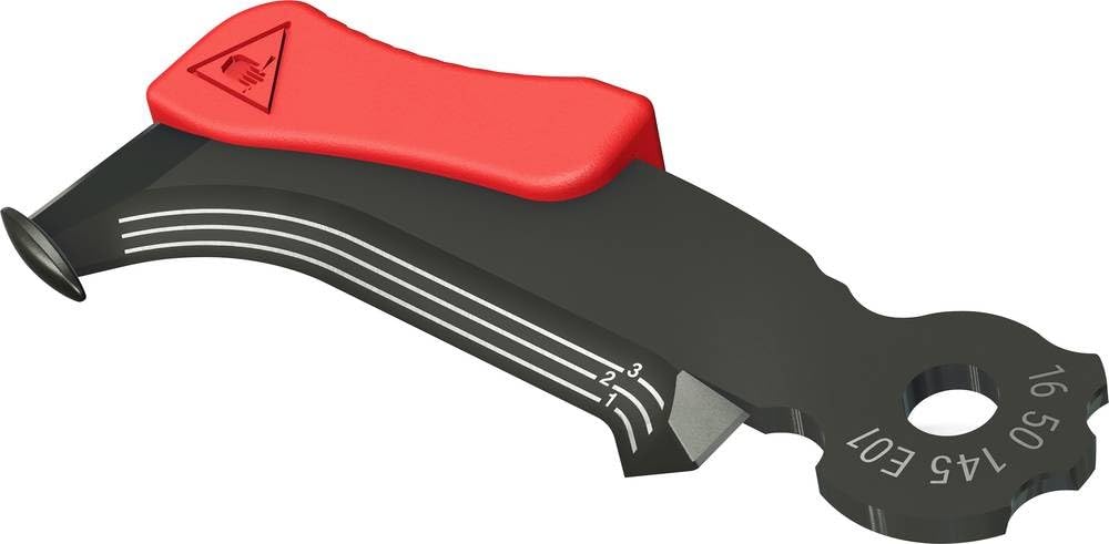 Knipex Ersatzmesser Ersatz-Klinge 16 50 145 E01, mit Gleitschuh von Knipex