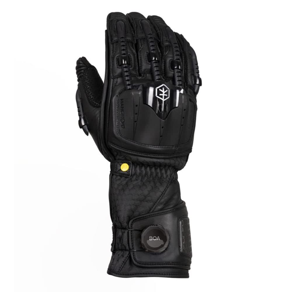 Knox Handroid MK5 Motorrad Handschuhe, schwarz, M von Knox