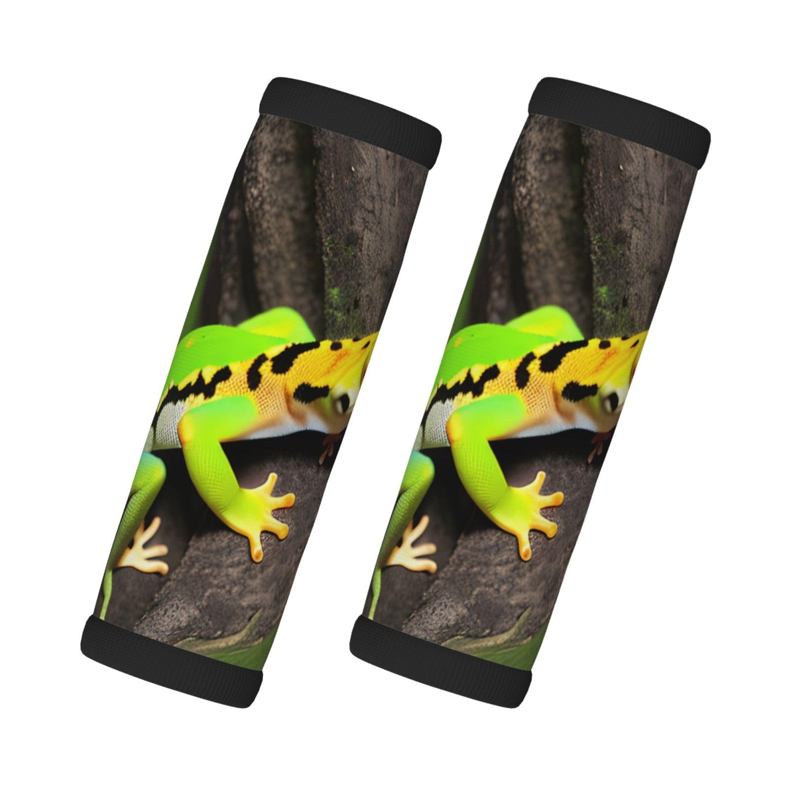 Green Geckos Neopren-Gepäckgriffwickel für Koffer-Identifikator, Gepäckhersteller, Abdeckungen, Reisezubehör von KoNsev