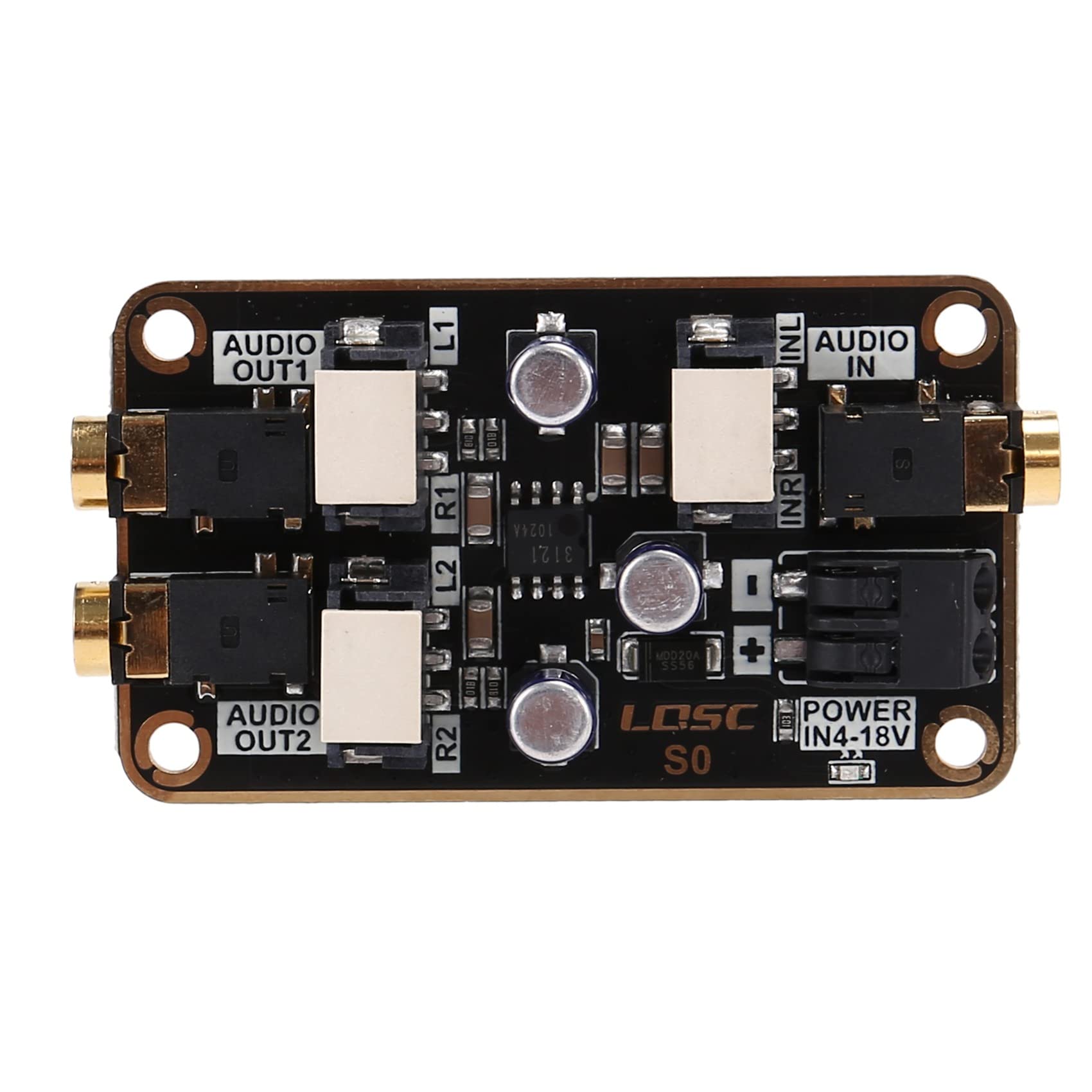 Koanhinn Audio Isolation LäRm Minderung Modul Audio Gemeinsame Boden GeräUsch UnterdrüCkung DIY Power VerstäRker Board von Koanhinn