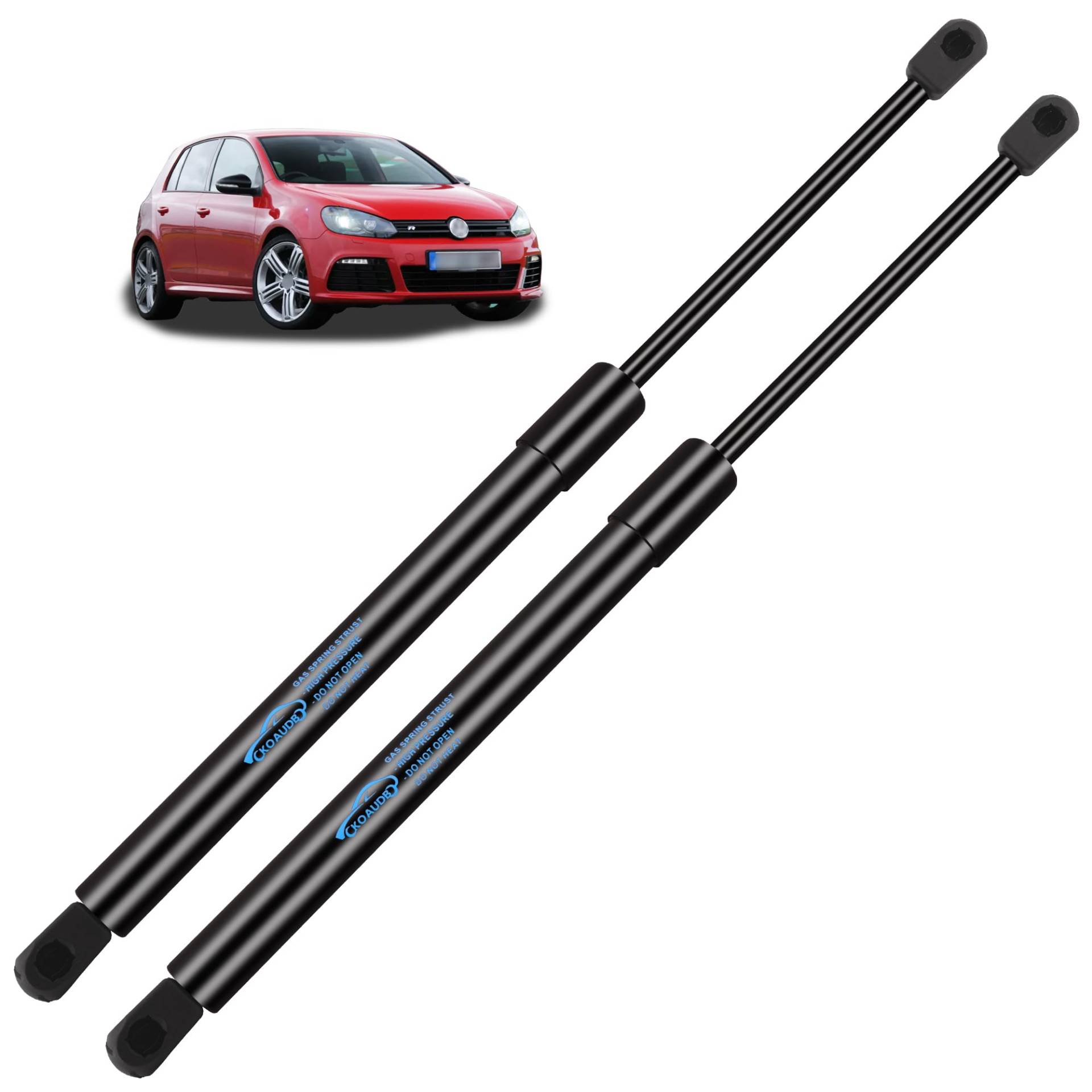 Koaudb 2x Heckklappendämpfer für VW Golf VI MK6 5K Schrägheck 2008-2013 Gasfeder Heckklappe Kofferraum Dämpfer Gasdruckdämpfer Replace# 5K6827550B, 5K6 827 550 B, 5K6827550D, 5K6 827 550 D von Koaudb