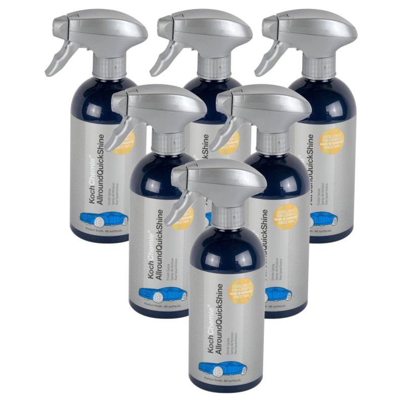 Koch Chemie 6X Allround Quick Shine Finish Cockpitreiniger Cockpitpflege 500 ml von KOCHCHEMIE