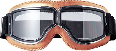 Kochmann Florida, Motorrad-Brille - Braun/Schwarz Klar - Einheitsgröße von Kochmann