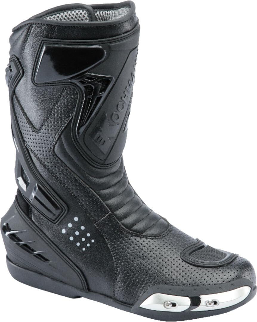 Kochmann Speed Motorrad Stiefel, schwarz, 42 von Kochmann