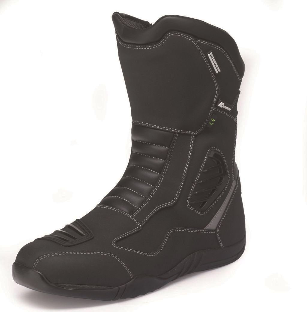 Kochmann Zyklon Motorradstiefel schwarz 40 Leder Allrounder wasserfest winddicht von Kochmann