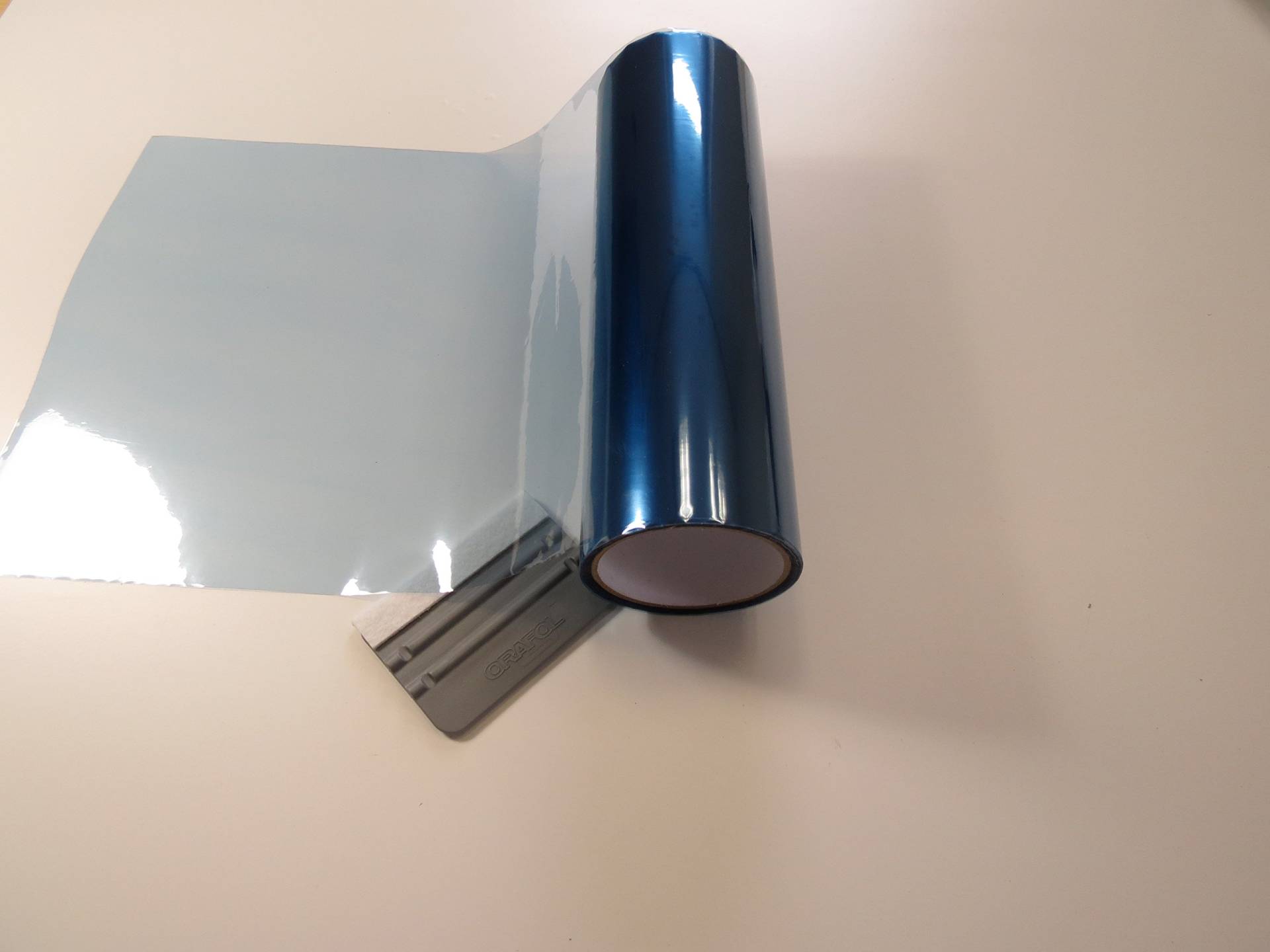 Könighaus (4,33€/m2) Scheinwerfer Tönungsfolie Blau Transparent (Rückleuchten Blinker Nebelleuchten) 120 x 30 cm von Könighaus